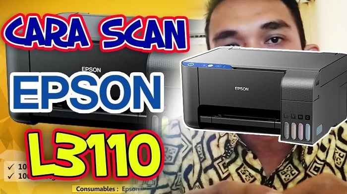 Cara Scan Dokumen Di Printer Epson L3110 Mudah